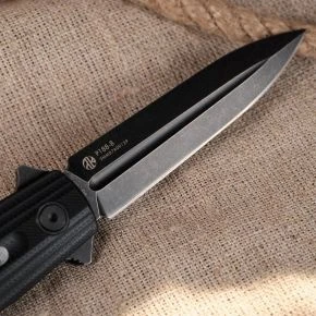 Складаний ніж Ruike P188, клинок 91 мм, D2, G10, чорний (P188-B)
