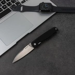 Складаний ніж Ruike P662-B, клинок 74 мм, 14C28N, G10, чорний (P662-B) Складаний ніж Ruike P662-B, клинок 74 мм, 14C28N, G10, чорний (P662-B)