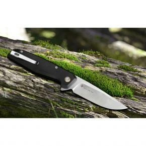 Складаний ніж Ruike P873, клинок 88 мм, 14C28N, G10, чорний (P873-MB) Складаний ніж Ruike P873, клинок 88 мм, 14C28N, G10, чорний (P873-MB)