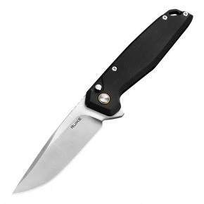 Складаний ніж Ruike P873, клинок 88 мм, 14C28N, G10, чорний (P873-MB) Складаний ніж Ruike P873, клинок 88 мм, 14C28N, G10, чорний (P873-MB)