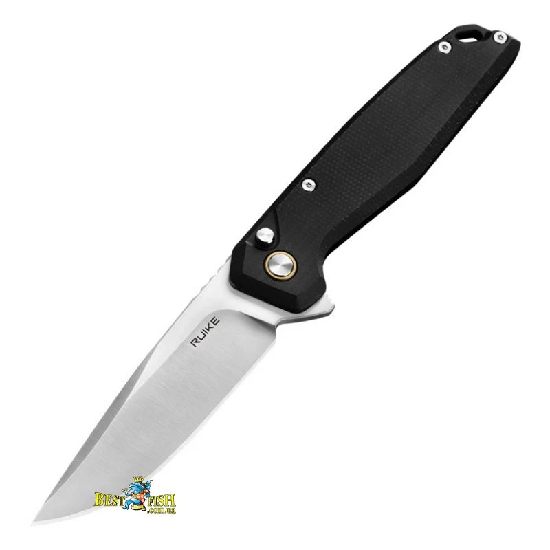 Складаний ніж Ruike P873, клинок 88 мм, 14C28N, G10, чорний (P873-MB) Складаний ніж Ruike P873, клинок 88 мм, 14C28N, G10, чорний (P873-MB)
