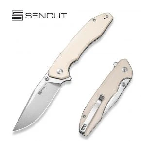 Складаний ніж Sencut Sylor, клинок 85 мм, D2, G10, бежевий (S25056-2) Складаний ніж Sencut Sylor, клинок 85 мм, D2, G10, бежевий (S25056-2)