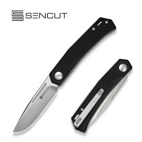 Складаний ніж Sencut Braxx, клинок 79,3 мм, D2, G10, чорний (S25089-1)