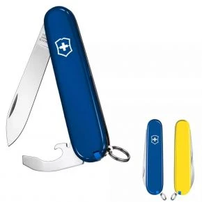 Швейцарський ніж Victorinox Bantam 84 мм, 8 функцій, синьо-жовтий (0.2303.2.8)