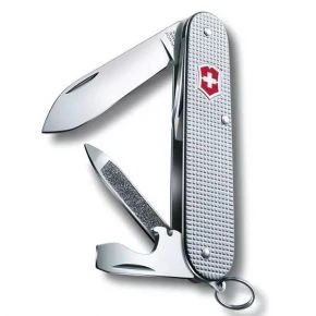 Швейцарський ніж Victorinox Cadet Alox 84 мм, 9 функцій, сріблястий (0.2601.26)