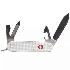 Швейцарський ніж Victorinox Cadet Alox 84 мм, 9 функцій, сріблястий (0.2601.26)
