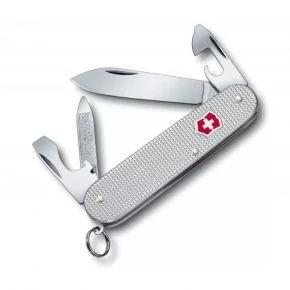 Швейцарський ніж Victorinox Cadet Alox 84 мм, 9 функцій, сріблястий (0.2601.26)