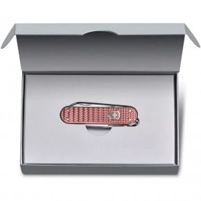 Швейцарський ніж Victorinox Classic SD Precious Alox 58 мм, 5 функцій, рожевий Gentle Rose, у подарунковій коробці (0.6221.405G)