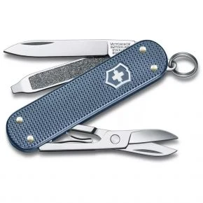 Швейцарський ніж Victorinox Classic SD Alox Limited Edition 2026 58 мм, 5 функцій, синій Glacial Blue (0.6221.L26)