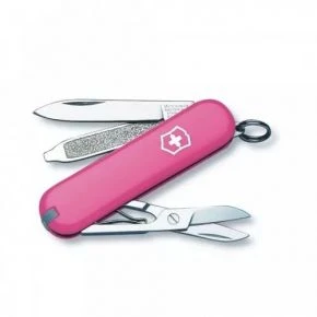 Швейцарський ніж Victorinox Classic SD 58 мм, 7 функцій, рожевий (0.6223.51)