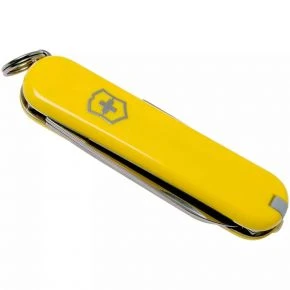 Швейцарський ніж Victorinox Classic SD 58 мм, 7 функцій, жовтий (0.6223.8)