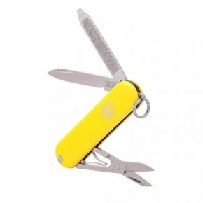 Швейцарський ніж Victorinox Classic SD 58 мм, 7 функцій, жовтий (0.6223.8)