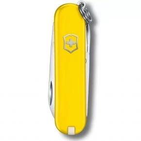 Швейцарський ніж Victorinox Classic SD 58 мм, 7 функцій, жовто-блакитний (0.6223.8G.28)