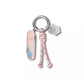 Швейцарський ніж Victorinox Classic SD Paris Style 58 мм, 7 функцій, рожевий (0.6223.E221)