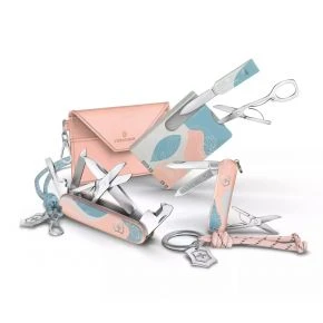 Швейцарський ніж Victorinox Classic SD Paris Style 58 мм, 7 функцій, рожевий (0.6223.E221)