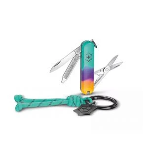 Швейцарський ніж Victorinox Classic SD Sydney Style 58 мм, 7 функцій, зелений (0.6223.E222)