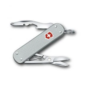 Кишеньковий мультитул Victorinox Companion S Alox 58 мм, 5 функцій, сріблястий (0.6261.26)