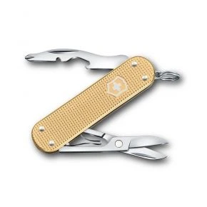 Кишеньковий мультитул Victorinox Companion S Alox 58 мм, 5 функцій, золотистий (0.6261.28)