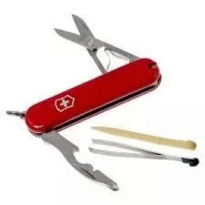 Кишеньковий мультитул Victorinox Jetsetter 58 мм, 7 функцій, червоний (0.6263)