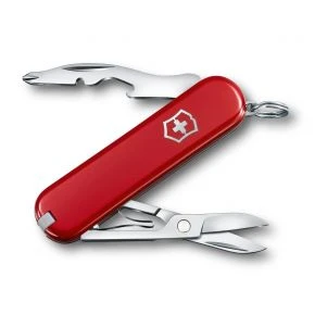 Кишеньковий мультитул Victorinox Jetsetter 58 мм, 7 функцій, червоний (0.6263)