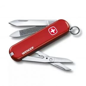 Швейцарський ніж Victorinox Wenger 65 мм, 7 функцій, червоний (0.6423.91)