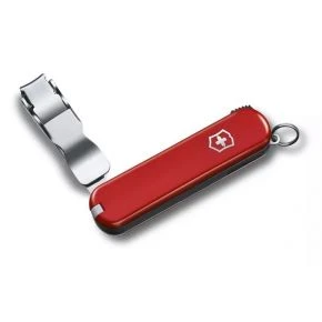 Кишеньковий мультитул Victorinox Nail Clip 582 65 мм, 4 функції, червоний (0.6453)