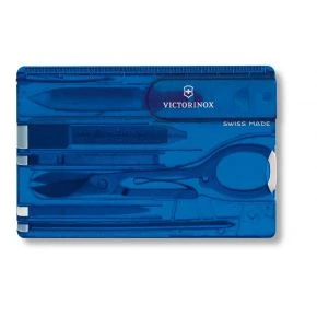 Картка-мультитул Victorinox SwissCard Classic, 10 функцій, синя (0.7122.T2)