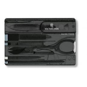 Картка-мультитул Victorinox SwissCard Classic, 10 функцій, чорна (0.7133.T3)