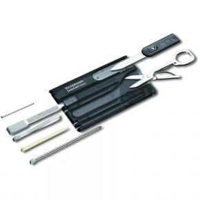 Картка-мультитул Victorinox SwissCard Classic, 10 функцій, чорна, у блістері (0.7133.T3B1)