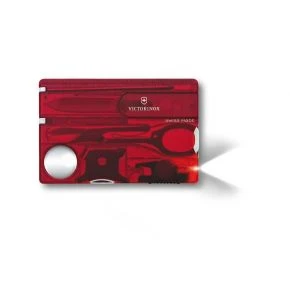 Картка-мультитул Victorinox SwissCard Lite, 13 функцій, червона (0.7300.T)