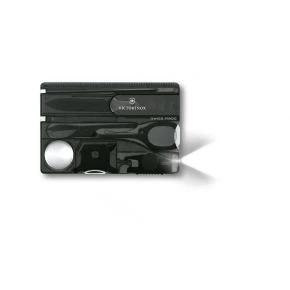 Картка-мультитул Victorinox SwissCard Lite, 13 функцій, чорна (0.7333.T3)
