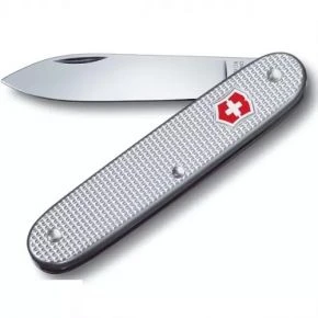 Складаний ніж Victorinox Swiss 1 Alox 93 мм, 1 функція, сріблястий (0.8000.26)