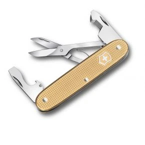 Кишеньковий мультитул Victorinox Companion Slim Alox 93 мм, 6 функцій, золотистий (0.8170.28)