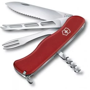 Швейцарський ніж Victorinox Cheese Master 111 мм, 8 функцій, червоний (0.8313.W)