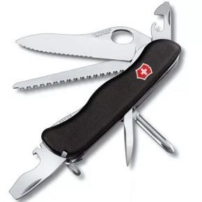 Швейцарський ніж Victorinox Trailfinder MW 111 мм, 12 функцій, чорний (0.8463.MW3)