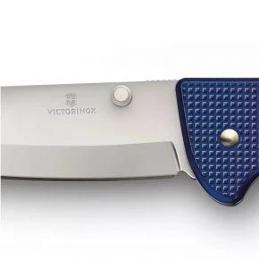 Складаний ніж Victorinox Evoke Alox 136 мм, 4 функції, синьо-червоний (0.9411.D221)