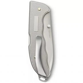 Складаний ніж Victorinox Evoke Alox 136 мм, 4 функції, сріблястий (0.9411.D26)