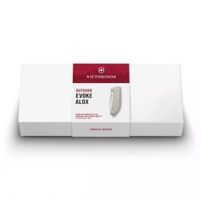 Складаний ніж Victorinox Evoke Alox 136 мм, 4 функції, сріблястий (0.9411.D26)