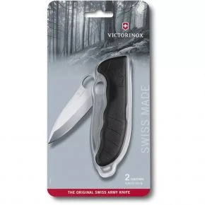 Складаний ніж Victorinox Hunter Pro 136 мм, 4 функції, чорний матовий, у блістері (0.9411.M3B1)