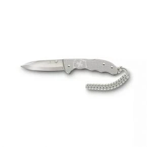 Складаний ніж Victorinox Evoke Alox 136 мм, 4 функції, сріблястий (0.9415.D26) Складаний ніж Victorinox Evoke Alox 136 мм, 4 функції, сріблястий (0.9415.D26)