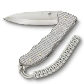Складаний ніж Victorinox Evoke Alox 136 мм, 4 функції, сріблястий (0.9415.D26)
