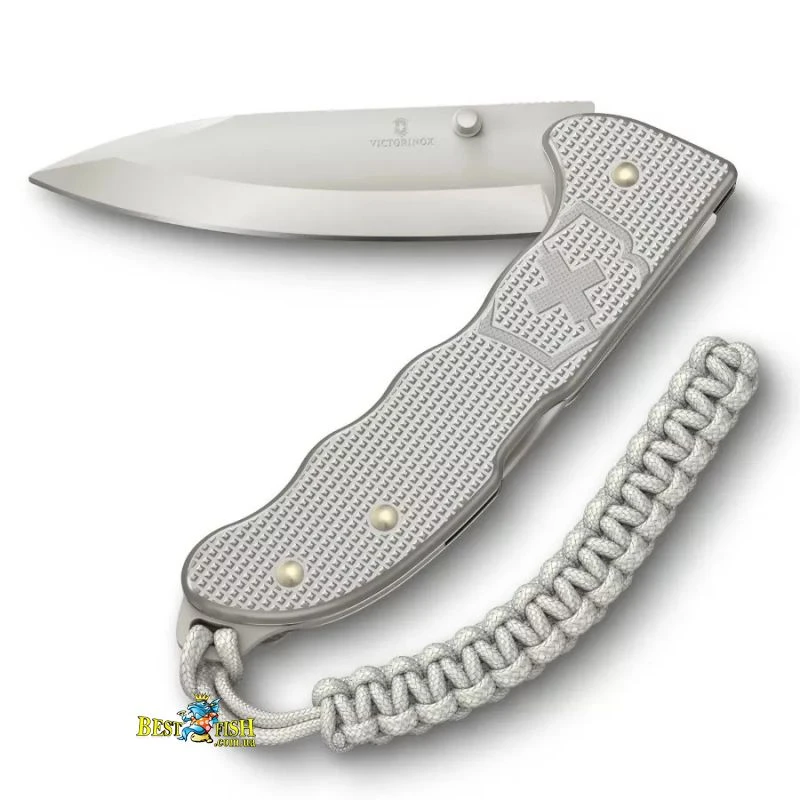 Складаний ніж Victorinox Evoke Alox 136 мм, 4 функції, сріблястий (0.9415.D26) Складаний ніж Victorinox Evoke Alox 136 мм, 4 функції, сріблястий (0.9415.D26)