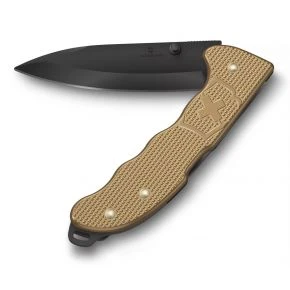 Складаний ніж Victorinox Evoke BS Alox 136 мм, 4 функції, бежевий (0.9415.DS249)