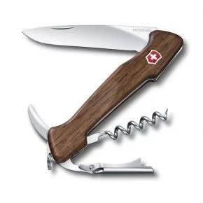 Ніж сомельє Victorinox Wine Master Wood, 6 функцій, 130 мм, горіх (0.9701.63)