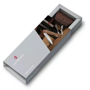 Ніж сомельє Victorinox Wine Master Wood, 6 функцій, 130 мм, горіх (0.9701.63)