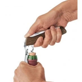Ніж сомельє Victorinox Wine Master Wood, 6 функцій, 130 мм, горіх (0.9701.63)