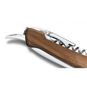 Ніж сомельє Victorinox Wine Master Wood, 6 функцій, 130 мм, горіх (0.9701.63)