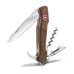 Ніж сомельє Victorinox Wine Master Wood, 6 функцій, 130 мм, горіх (0.9701.63)