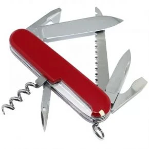 Швейцарський ніж Victorinox Camper 91 мм, 13 функцій, червоний (1.3613)