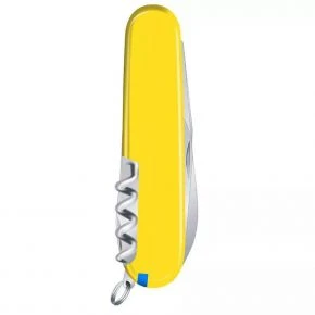 Швейцарський ніж Victorinox Camper 91 мм, 13 функцій, синьо-жовтий (1.3613.2.8)